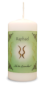 Preview: Engelalm Energiekerze klein  „Raphael“ – Gesundheit & Heilung (10 x 5 cm)